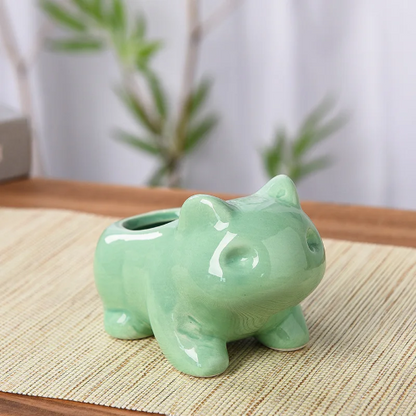 Ceramic Bulbasaur Flowerpot