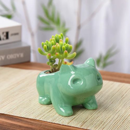 Ceramic Bulbasaur Flowerpot